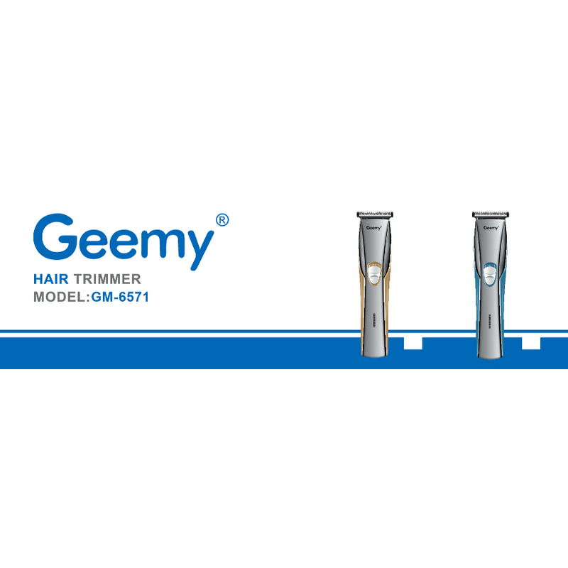 Geemy rechargeable hair trimmer gm-6571