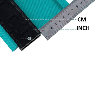 10 inch multi functional measuring contour gauge and tool