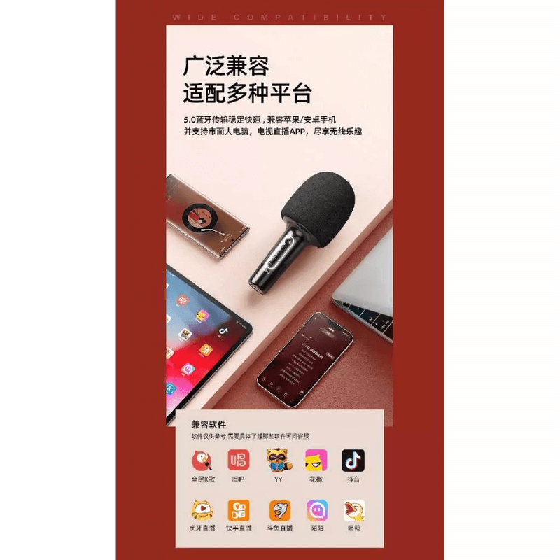 Remax k07 handheld wireless microphone mogoo series