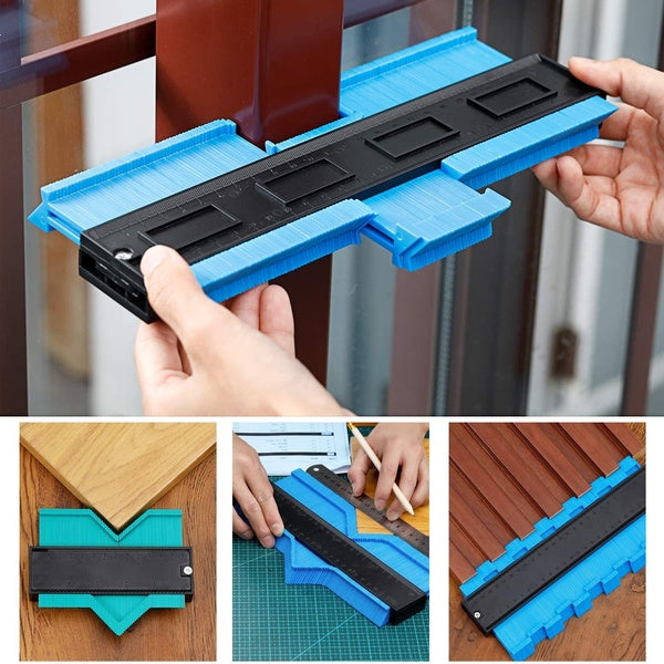 10 inch multi functional measuring contour gauge and tool