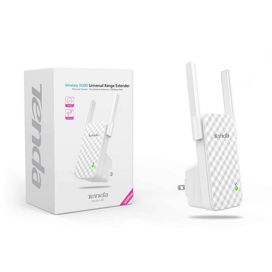 Tenda wireless a9 n300 universal range extender