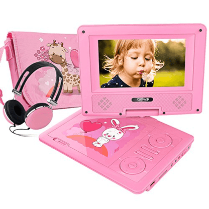 Digital kids laptop with portable dvd player