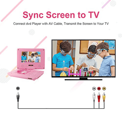 Digital kids laptop with portable dvd player