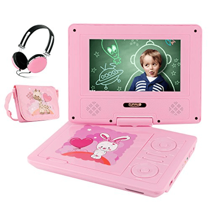 Digital kids laptop with portable dvd player
