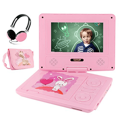 Digital kids laptop with portable dvd player
