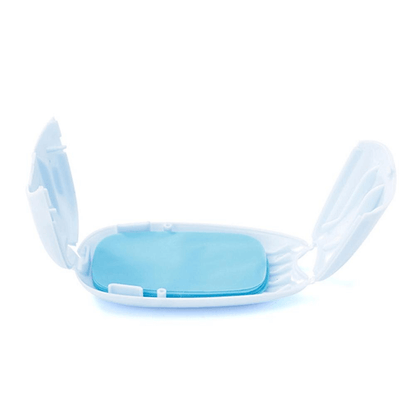 2 pcs portable paper soap disposable hand wash