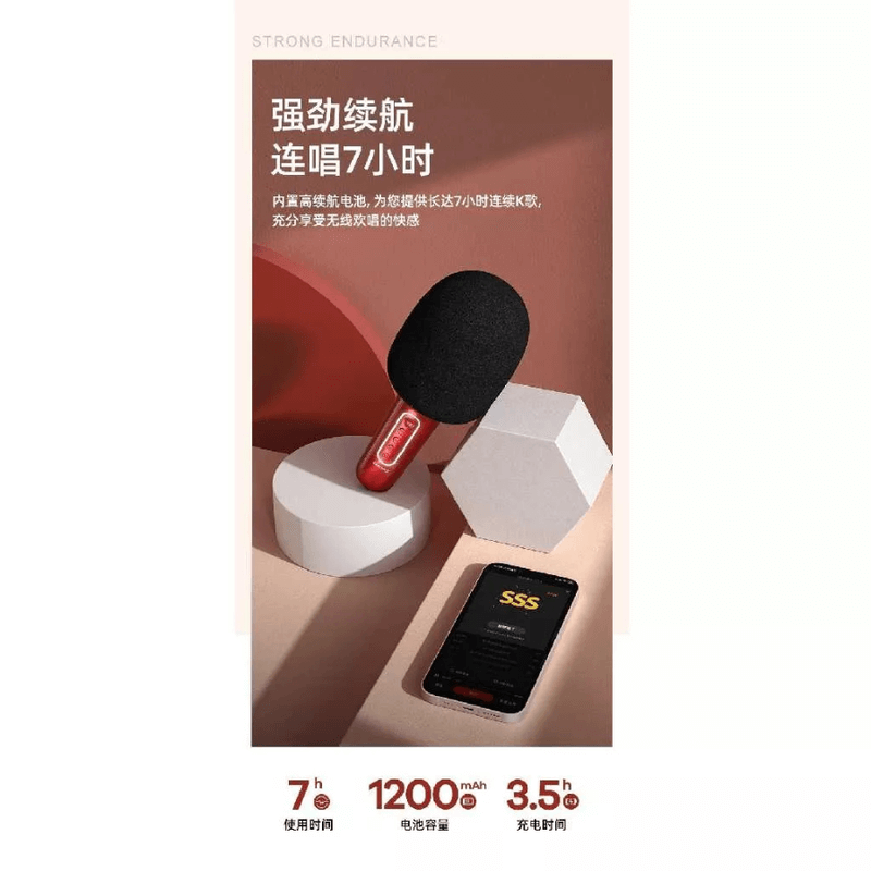 Remax k07 handheld wireless microphone mogoo series