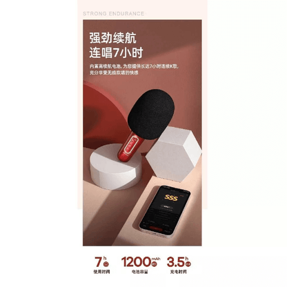 Remax k07 handheld wireless microphone mogoo series