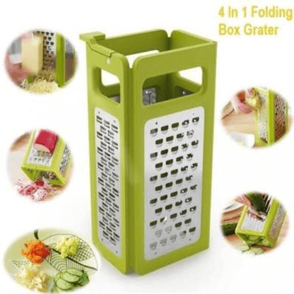 4 in 1 folding box grater