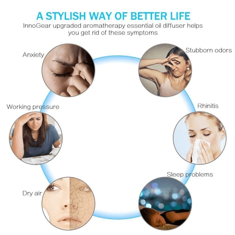 Cool air humidifier and aroma diffuser