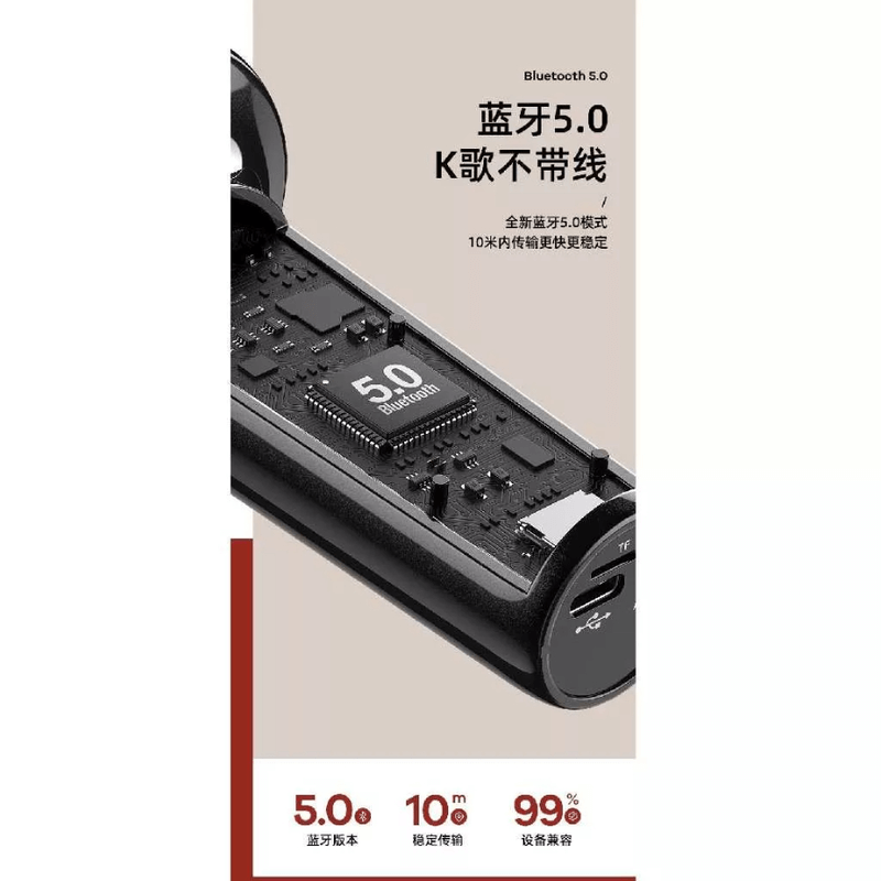 Remax k07 handheld wireless microphone mogoo series