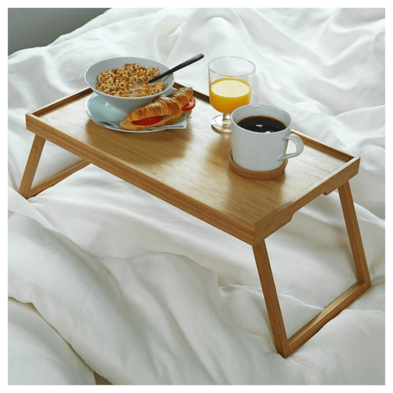 Bamboo bed tray