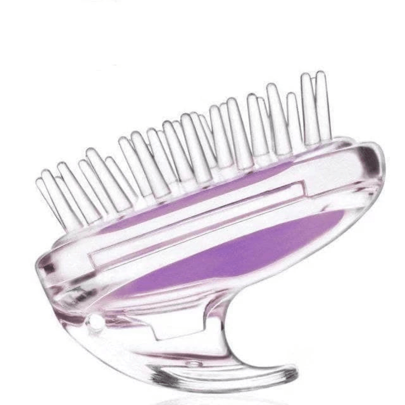 Soft silicone hair brush anti hair loss