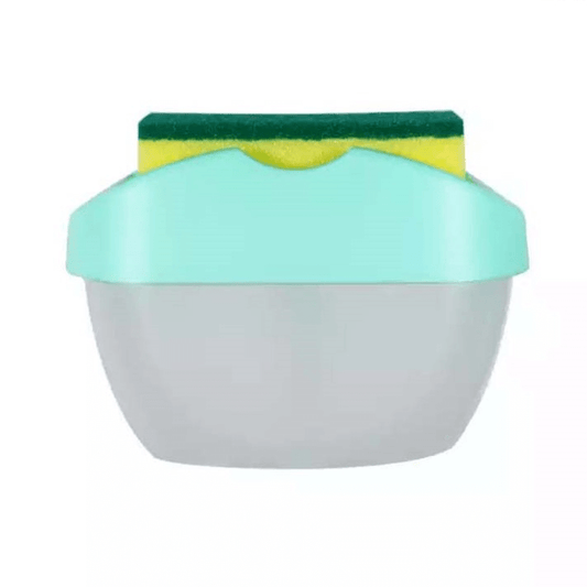 Sponge dish soap box and dispenser