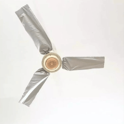 Ceiling fan blades cover silver