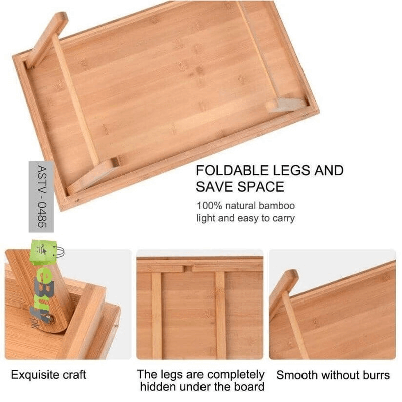 Bamboo bed tray