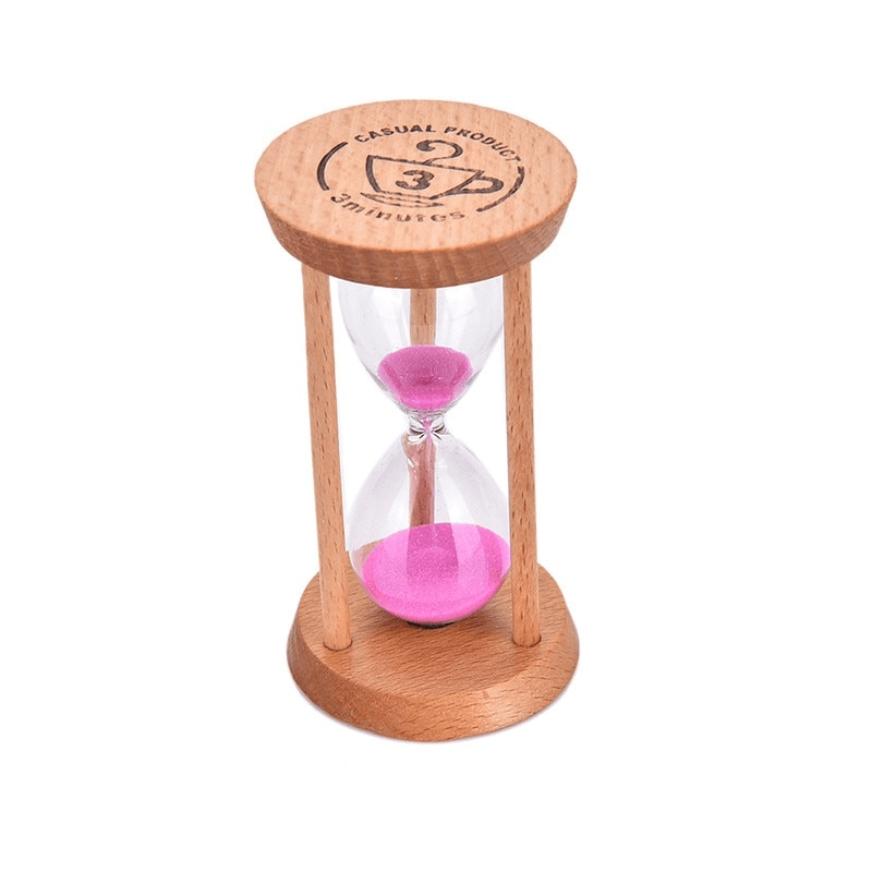 1unit wooden frame sand clock hourglass