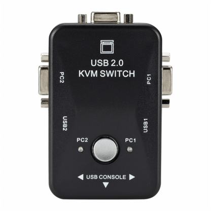 Kvm switch usb 2 ports manually monitor