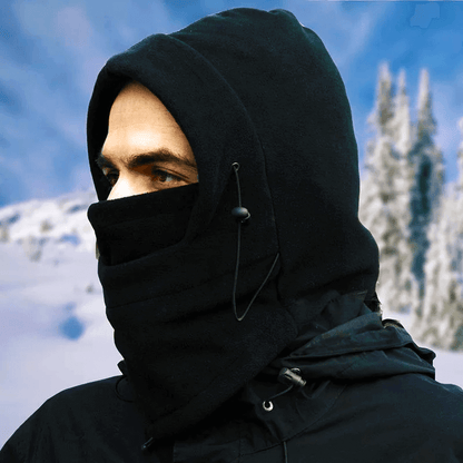 Pack of 2 pcs balaclava hat neck warmer face mask cap