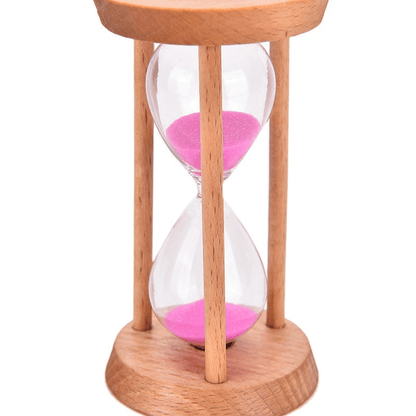 1unit wooden frame sand clock hourglass