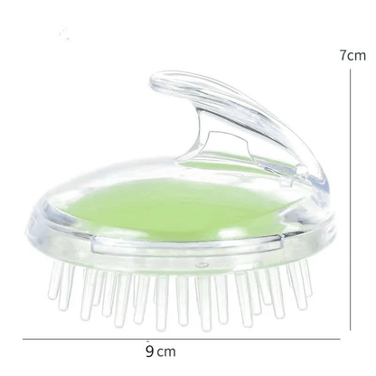 Soft silicone hair brush anti hair loss