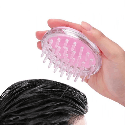Soft silicone hair brush anti hair loss