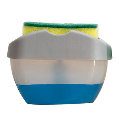 Sponge dish soap box and dispenser