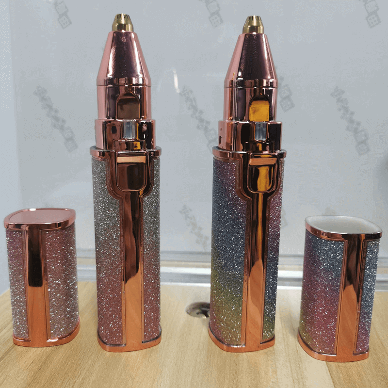 Electric eyebrow trimmer 2 in 1 painless hair shaver