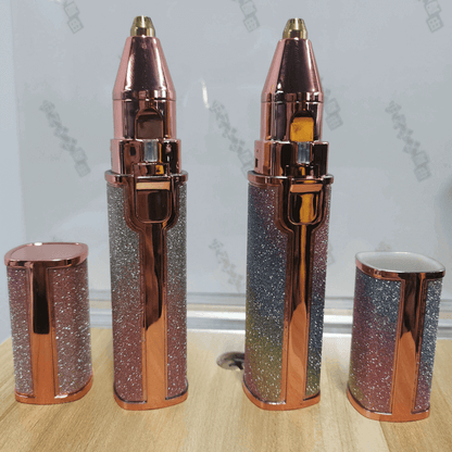Electric eyebrow trimmer 2 in 1 painless hair shaver