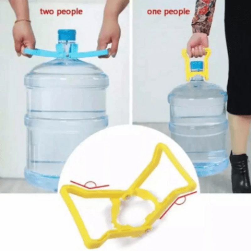 Advanced water bottle handle dual grip