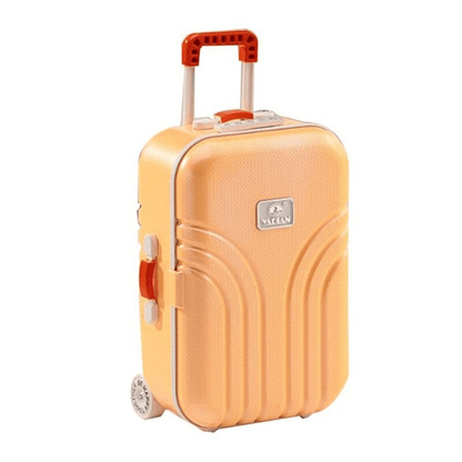 Suitcase style music box with ballerina girl