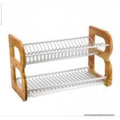 3 layers kitchen metal wire dish rack