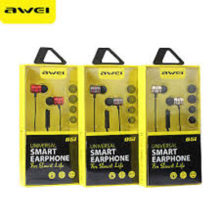 Awei steel series metal stereo earphone (q5i)