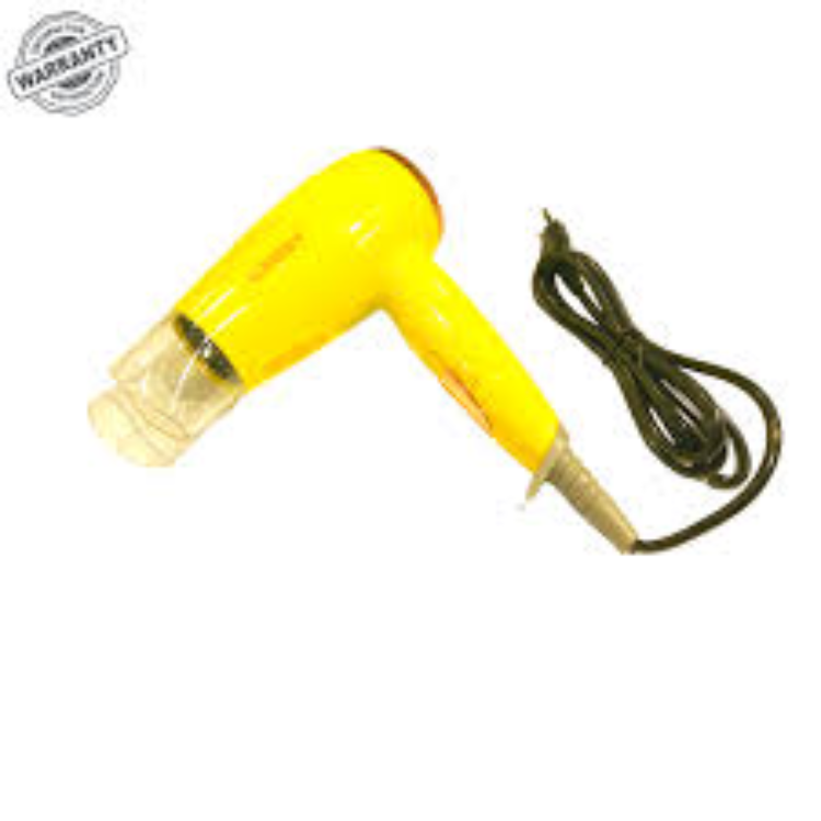 Kemei km-8895 high-power anion hair dryer yellow