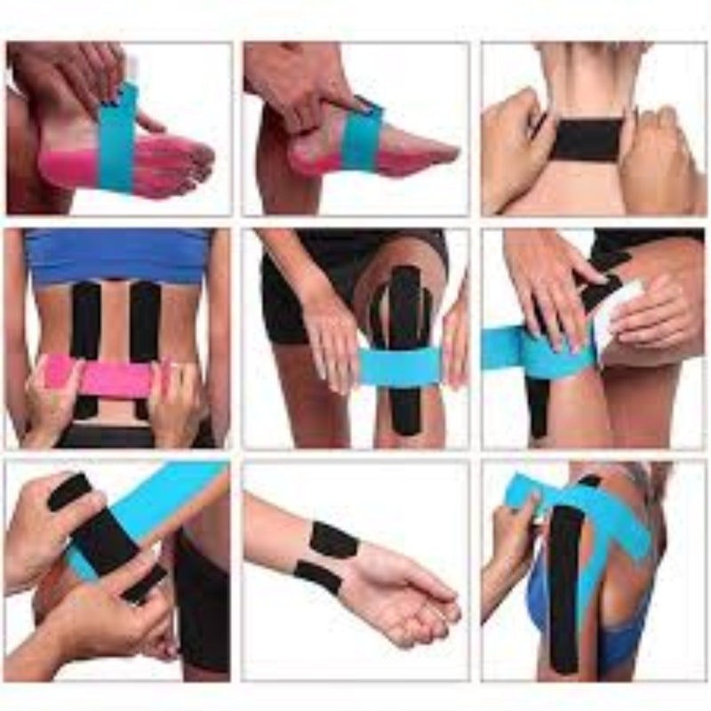 Kinesiology tape breathable waterproof athletic recovery
