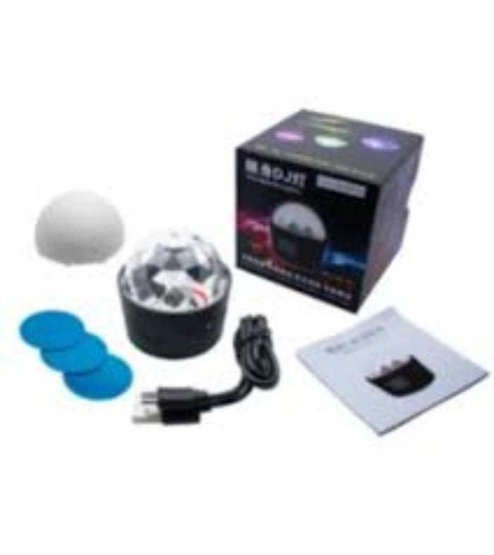 Magnetic usb lighting voice control for car