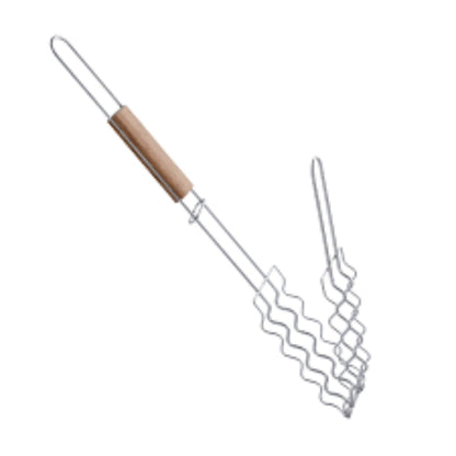 Barbecue sausage grill basket