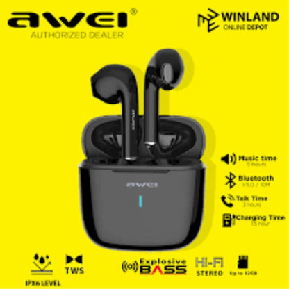 Awei tws t26 wireless headphones