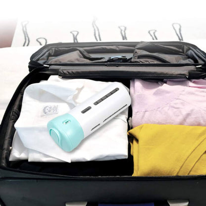 Mini handy dispenser with four small bottle