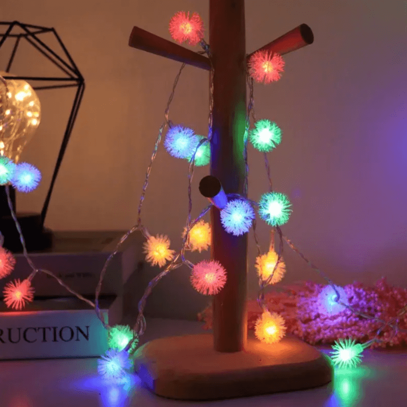 Dandelion solar fairy light