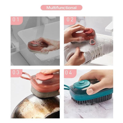Multifunctional hydrolic cleaning brush
