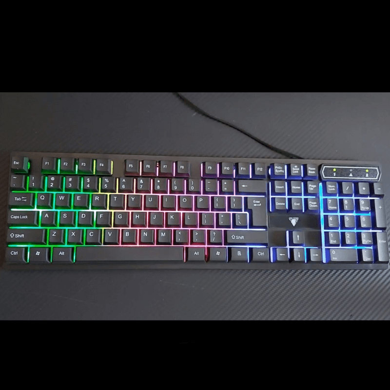 Jedel usb gaming keyboard led backlight k590