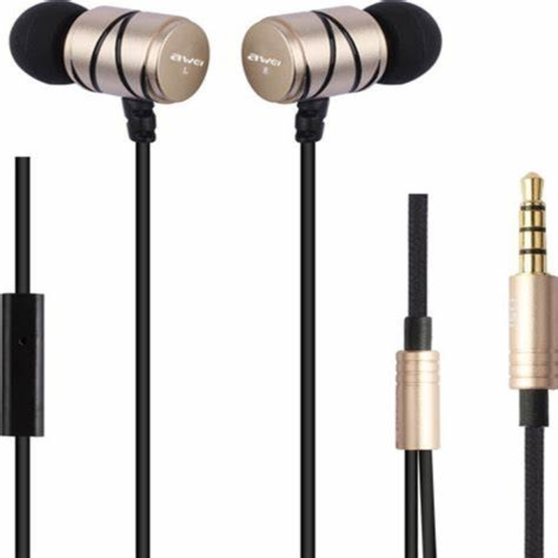 Awei steel series metal stereo earphone (q5i)