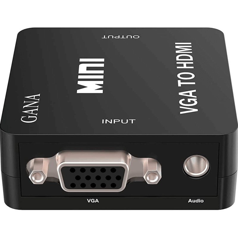 Mini vga to hdmi converter for audio video