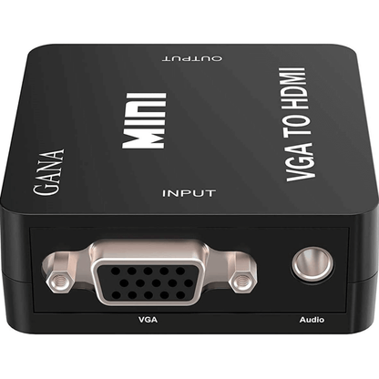 Mini vga to hdmi converter for audio video