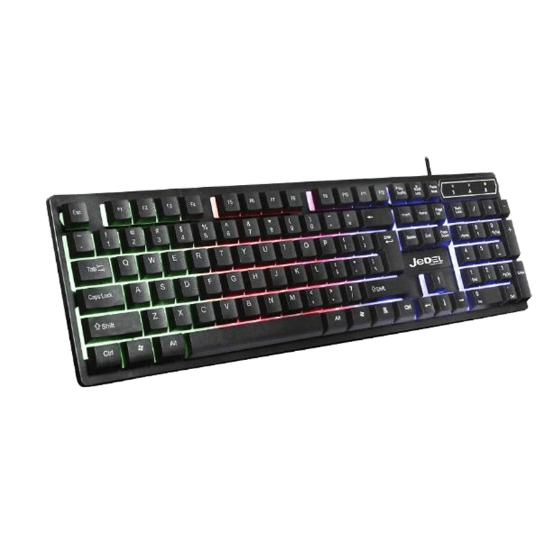 Jedel usb gaming keyboard led backlight k590