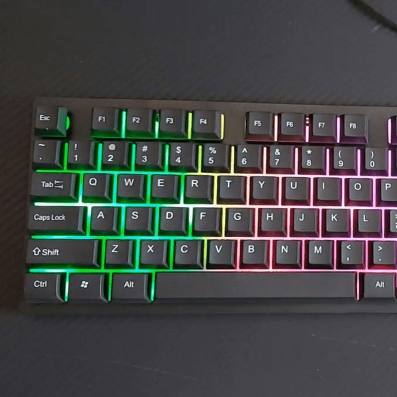 Jedel usb gaming keyboard led backlight k590