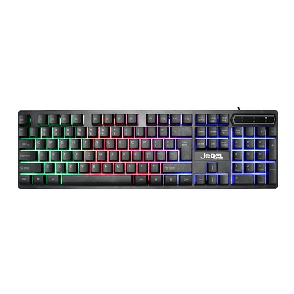 Jedel usb gaming keyboard led backlight k590