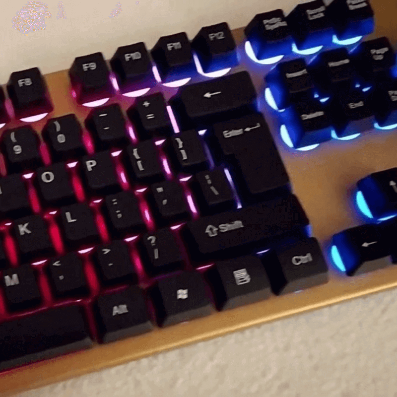 Jedel usb gaming keyboard led backlight k590
