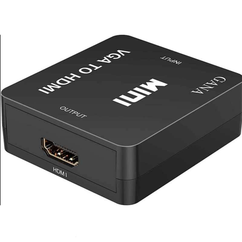 Mini vga to hdmi converter for audio video